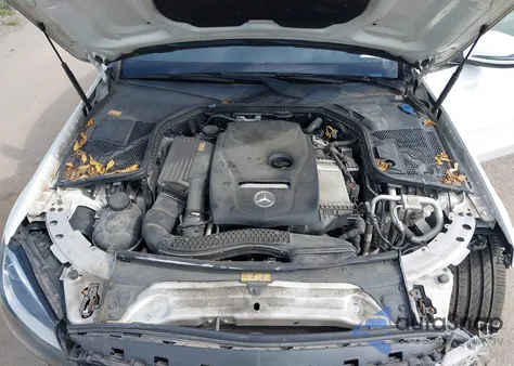 2016 Mercedes-Benz C 300 Sport from USA, damaged, VIN 55SWF4JB6GU113607